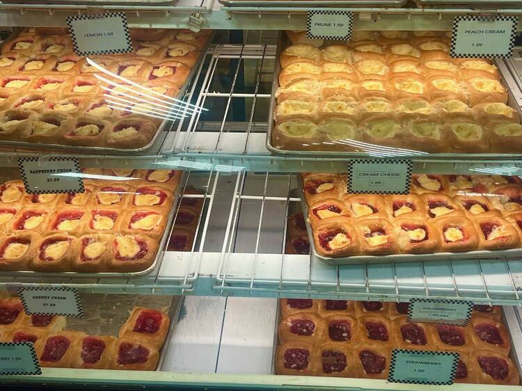 Slovacek’s pastry case 