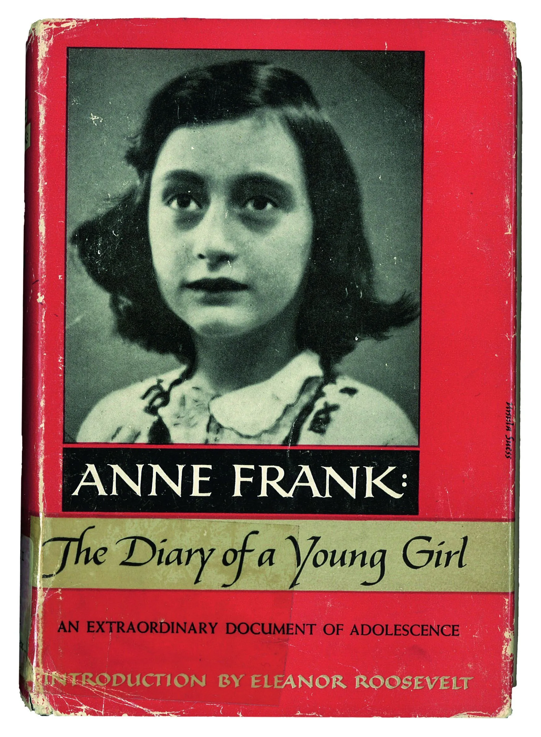 The first U.S. Edition of Anne Frank: The Diary of a Young Girl' in 1952