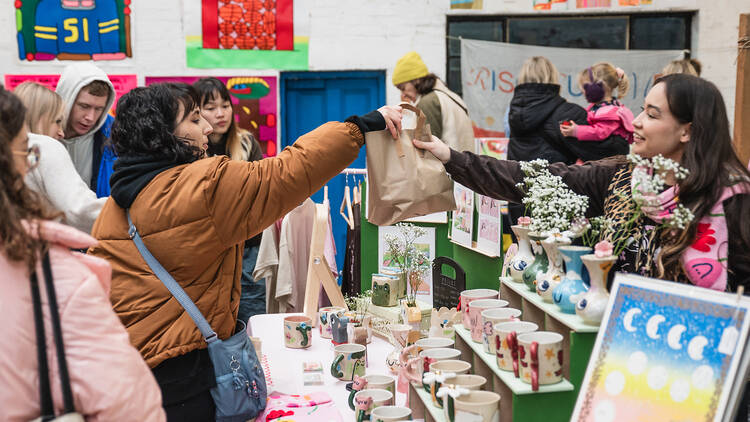 DIY Valentine's Day Art Market