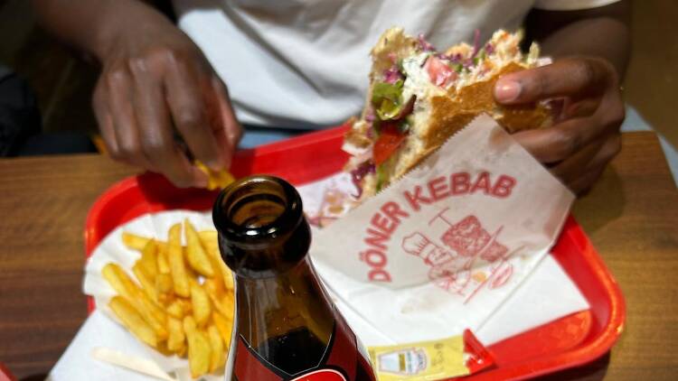 Order late-night kebabs and currywurst Order late-night kebabs and currywurst