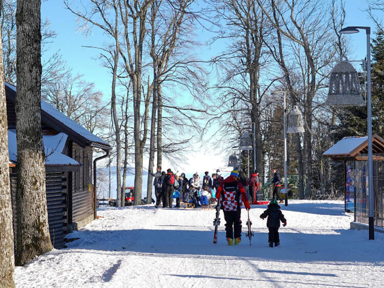 Ski for free at Zagreb’s Sljeme