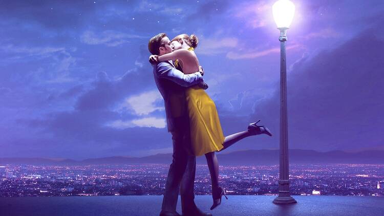 Cine Bajo las Estrellas romántico en el Parque la Mexicana