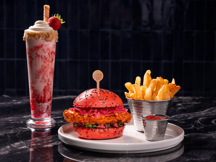 The new Gordon Ramsay Burger has nearly a dozen exclusive dishes