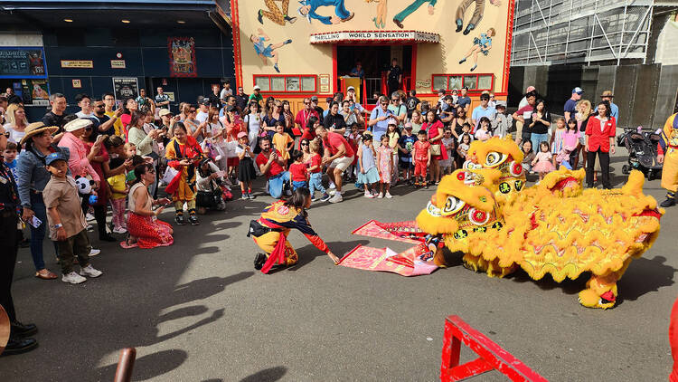 Get a dose of adrenaline (and lion dancing) at Luna Park Sydney