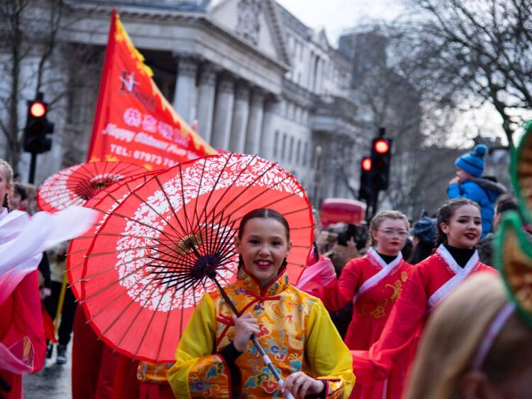 London’s Trafalgar Square celebrations