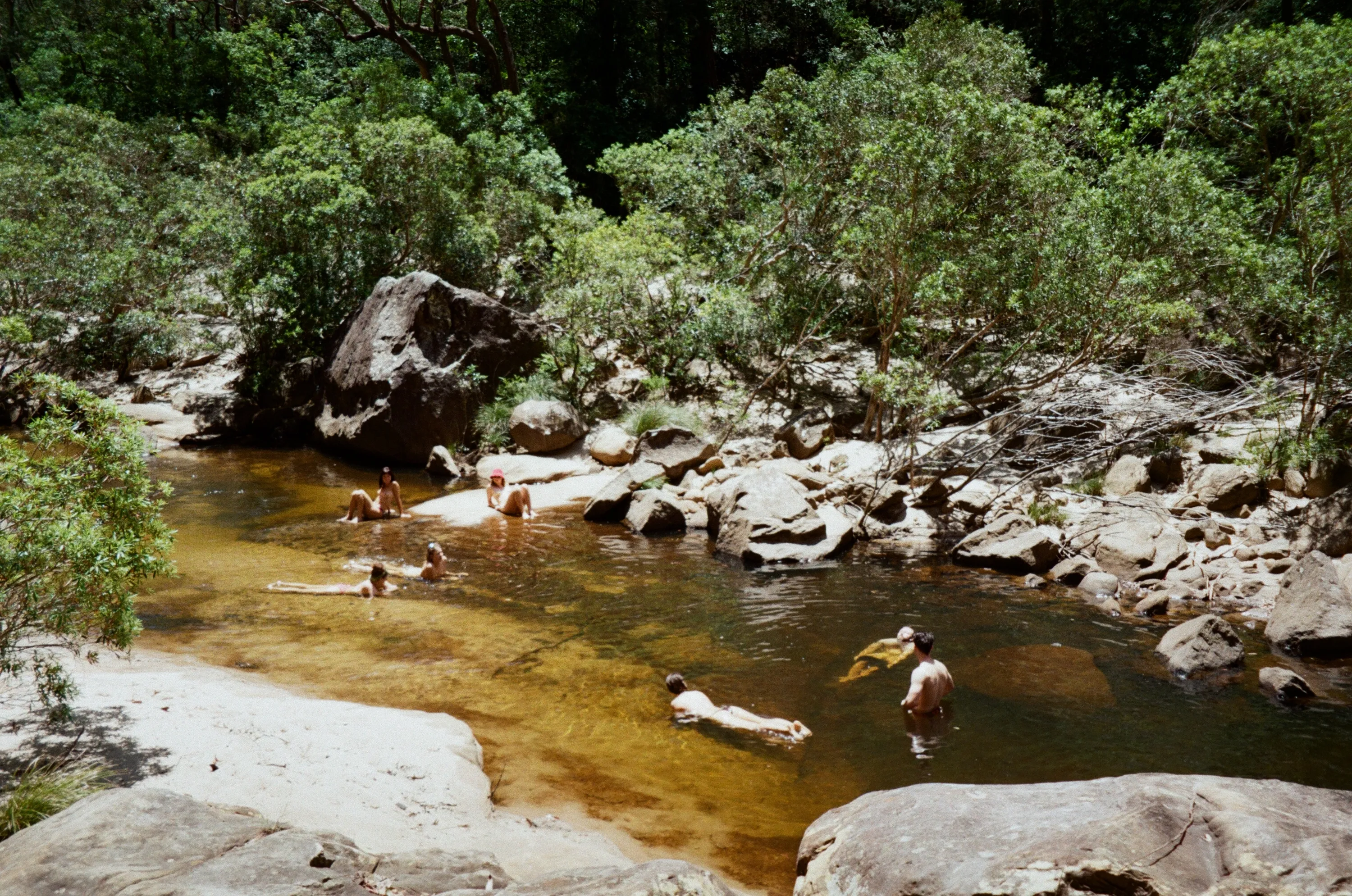 Glenbrook Gorge swimming spot
