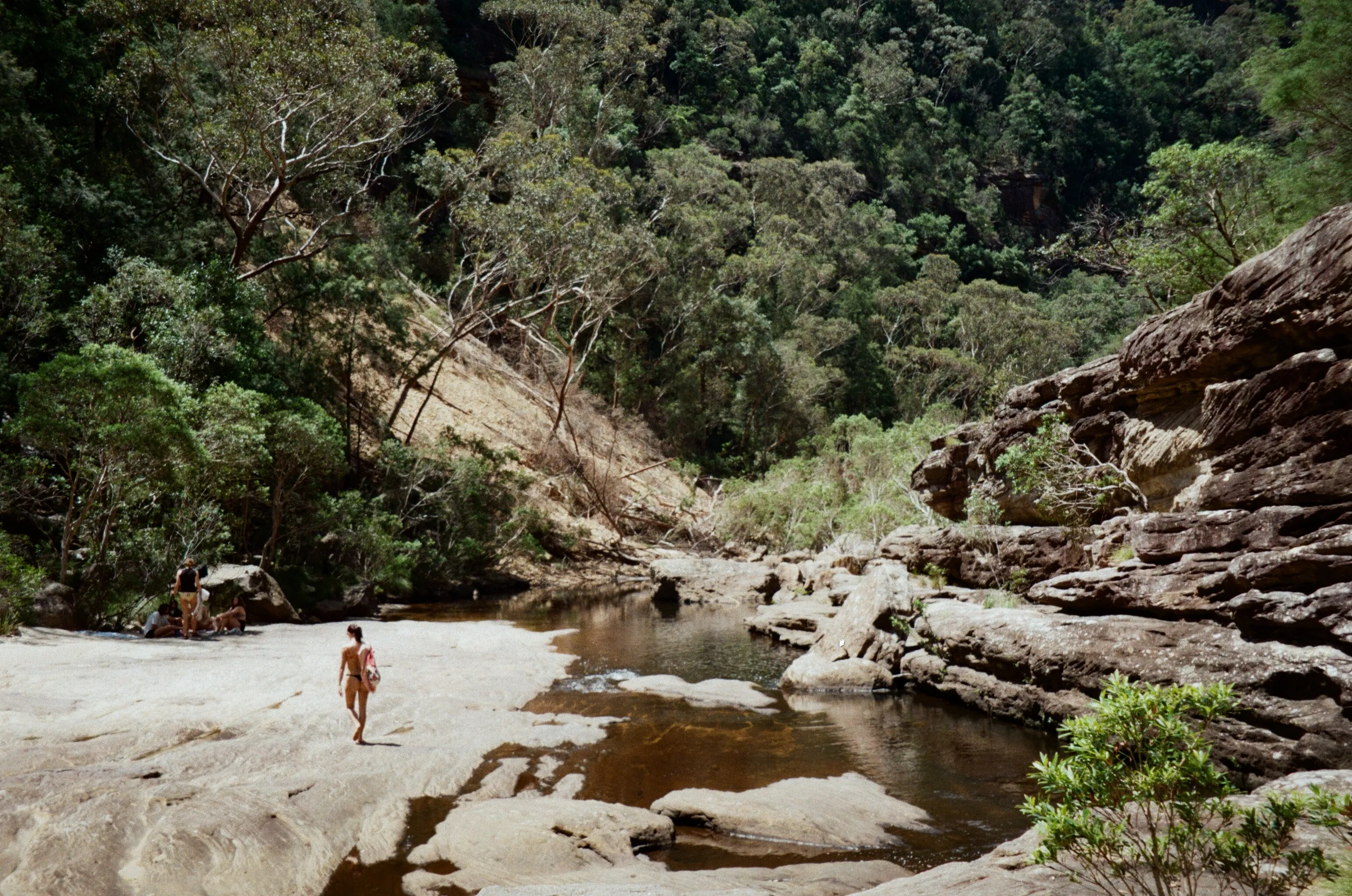 Glenbrook Gorge swimming spot