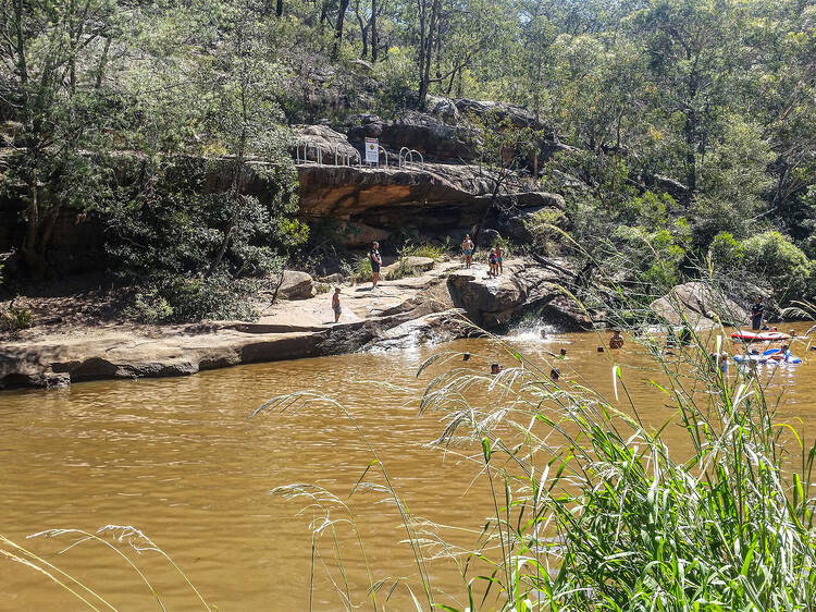 This dreamy swimming spot is just an hour’s drive from Sydney