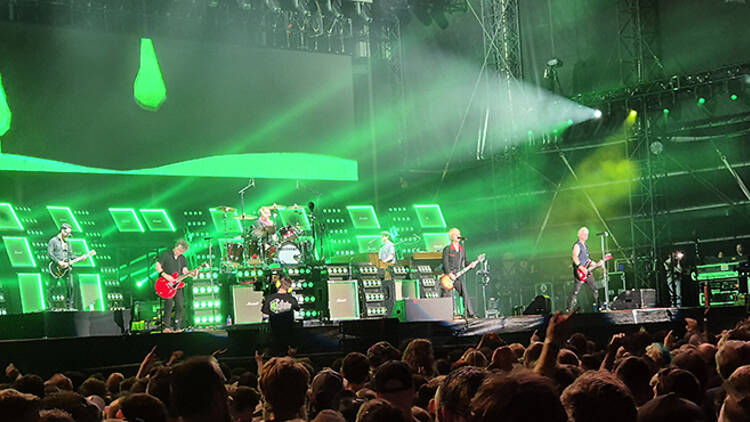 Green Day at Cape Town Stadium