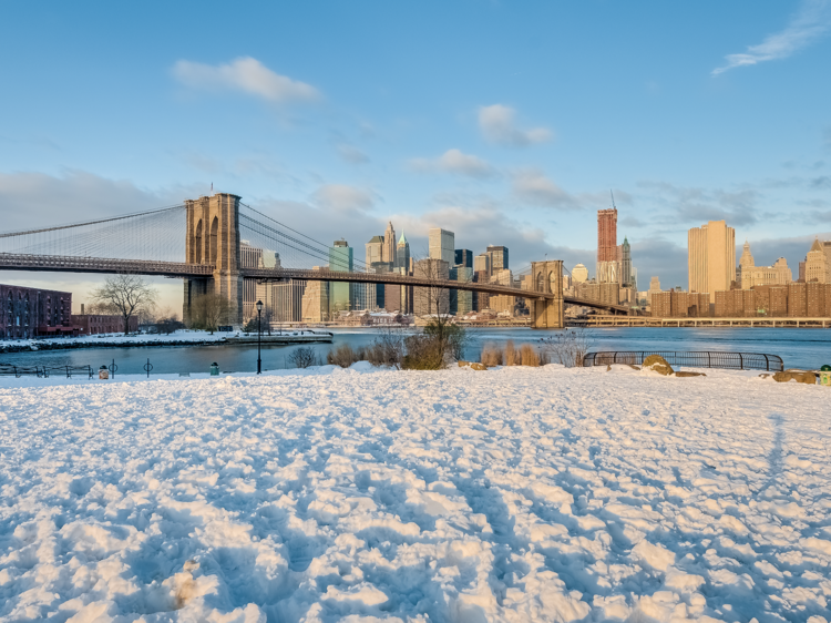 Good news: it's going to be 20 degrees warmer in New York this weekend