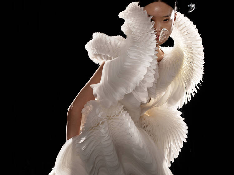 Renowned Dutch fashion designer Iris van Herpen’s debut Asian exhibition is coming to the ArtScience Museum