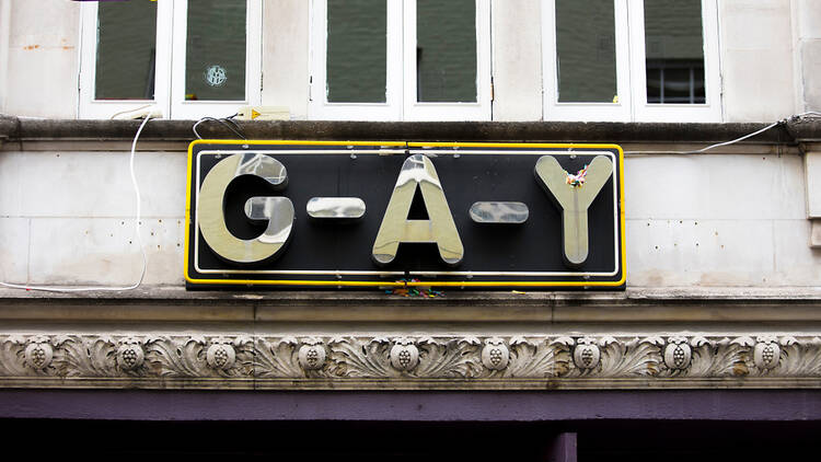 G-A-Y bar in Soho, London