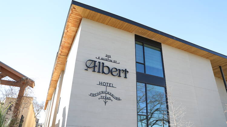 Exterior of Albert Hotel