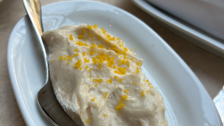 The taramasalata at Olympus