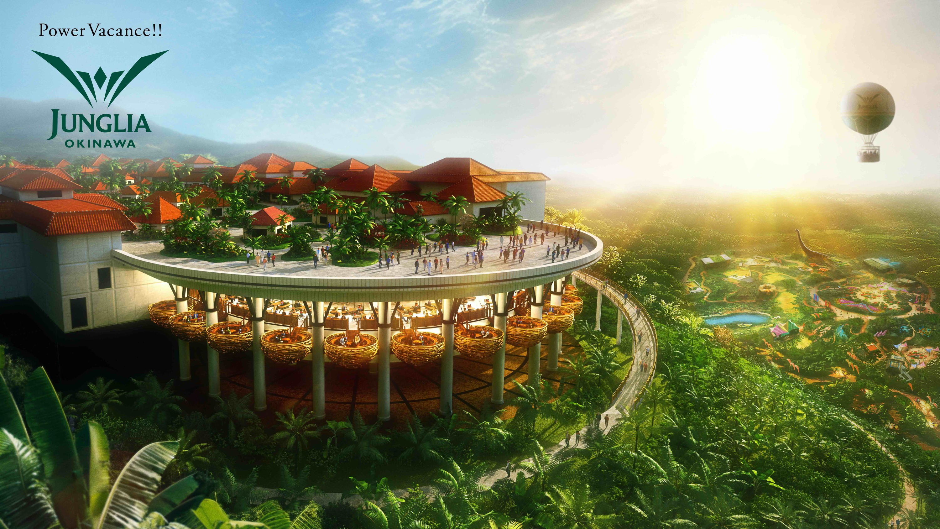 沖縄やんばるに、大規模テーマパーク「ジャングリア」が2025年開業