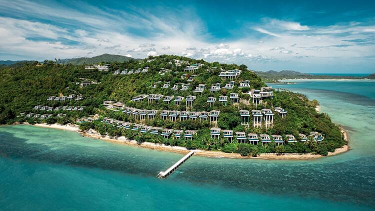 Koh Samui birds eye photo