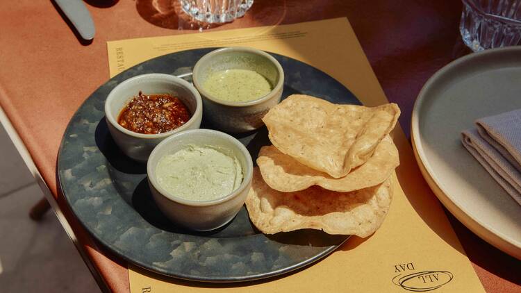 Trio of dips at Lottie