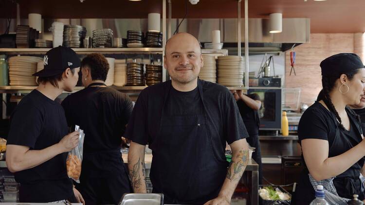 Head chef Alejandro Huerta