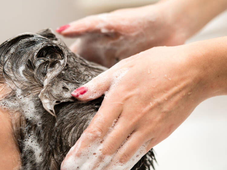 Head spa at Rabbicour