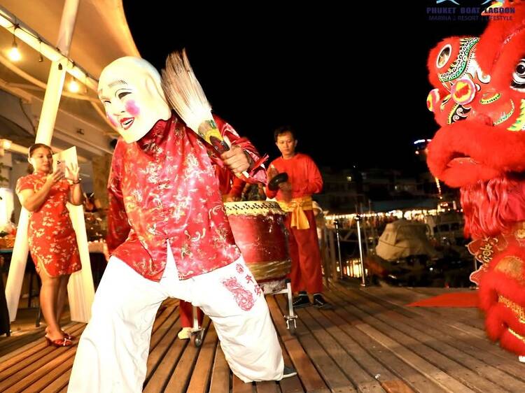 Chinese New Year at the Boat Lagoon Market