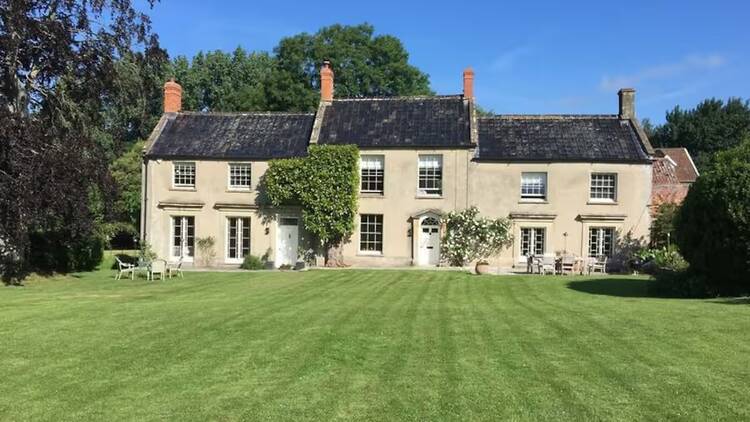 The pretty period property in rural Somerset