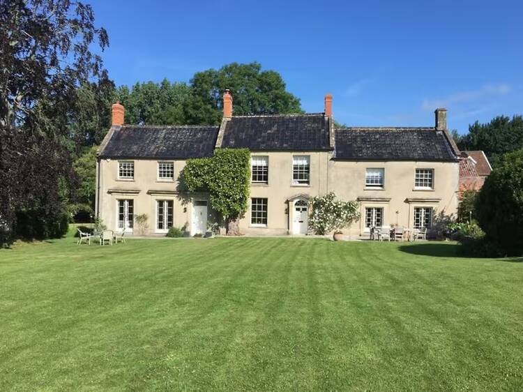 The pretty period property in rural Somerset