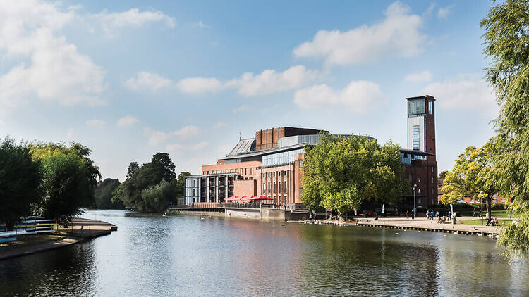 The RSC in Stratford-upon-Avon, Englaand