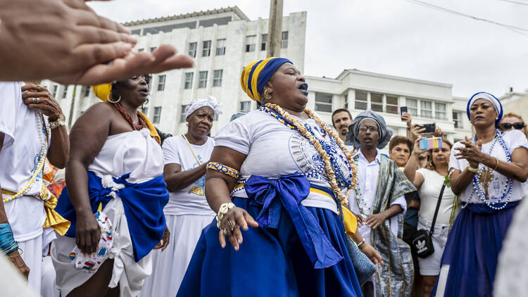 Dia de Iemanjá no Arpoador