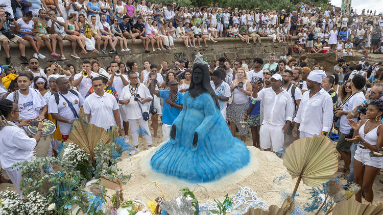 Dia de Iemanjá no Arpoador