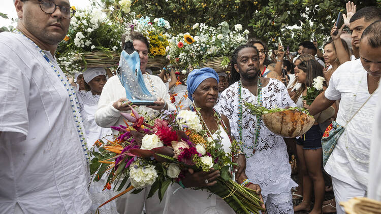 Dia de Iemanjá no Arpoador 