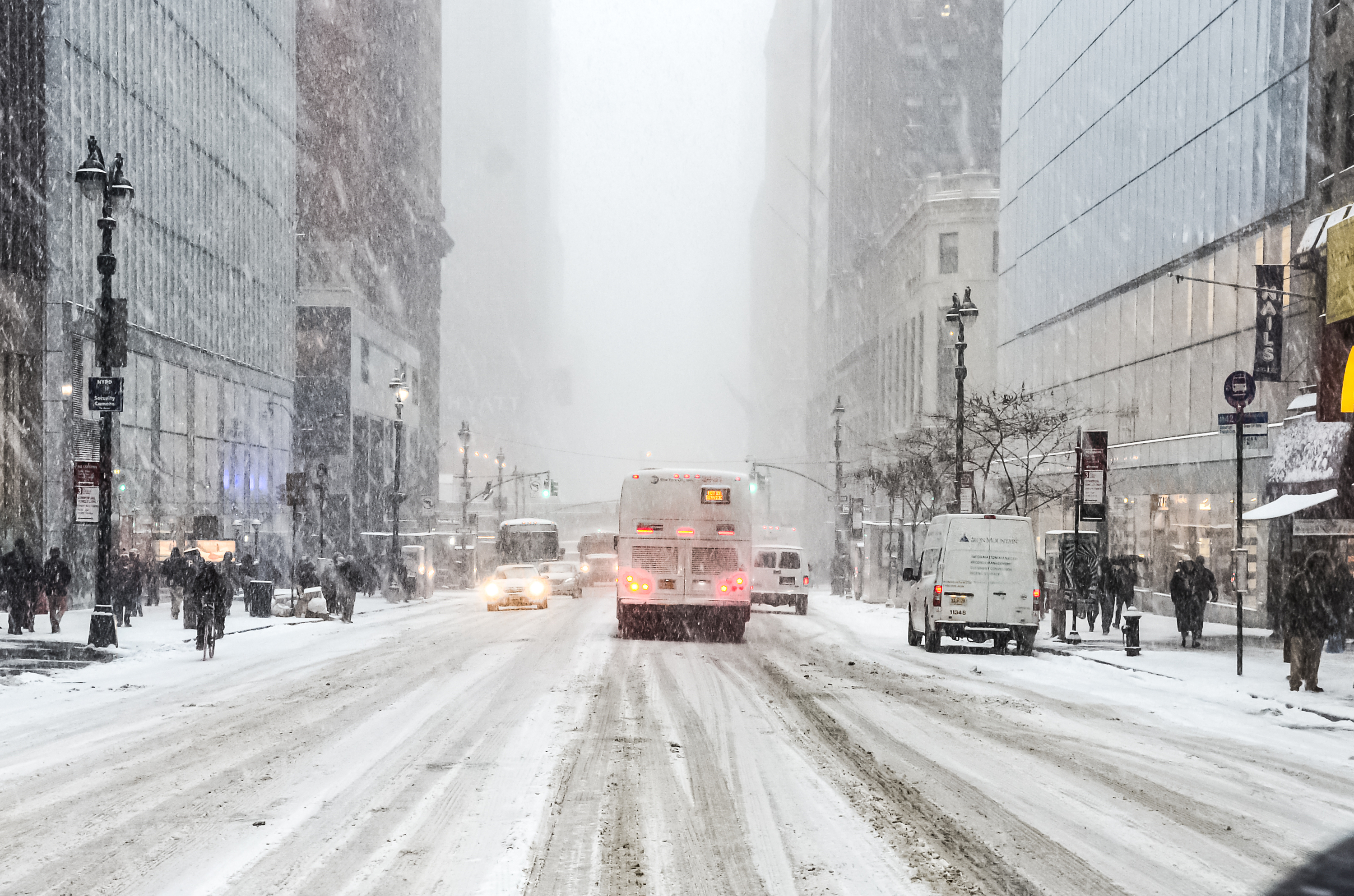 Drenching rain, ice and snow might hit NYC tonight through tomorrow