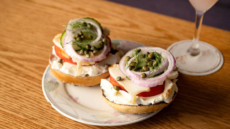 Gertie's bagel pop-up in Prospect Heights