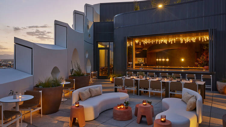 Soak up the sun (or stars) at a local rooftop bar