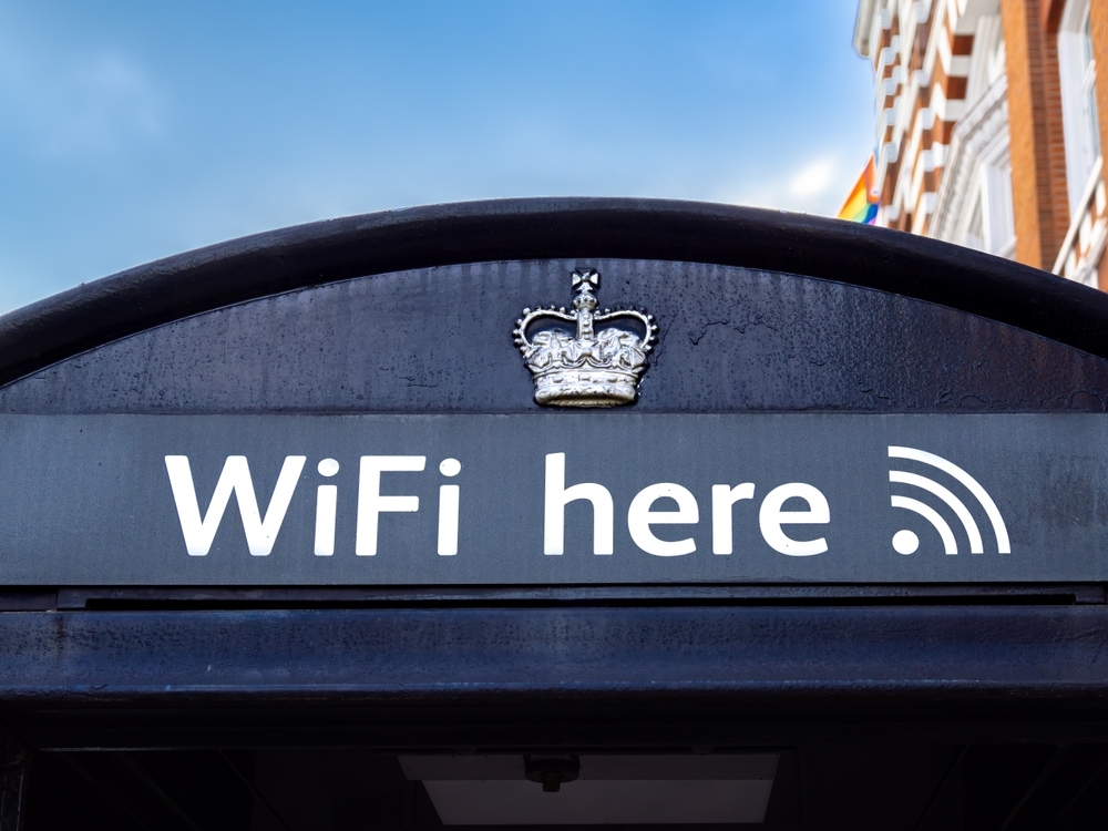 A massive free  public wi-fi network is being rolled out across central London