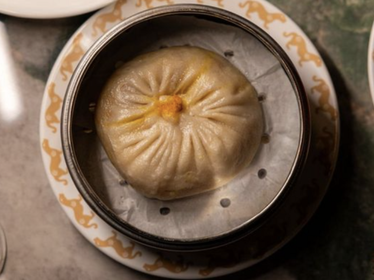 Use straws to eat a soup dumpling the size of your face at this massive new Asian restaurant in Tribeca