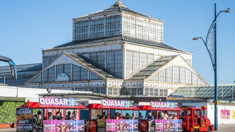 Great Yarmouth Winter Gardens before restoration