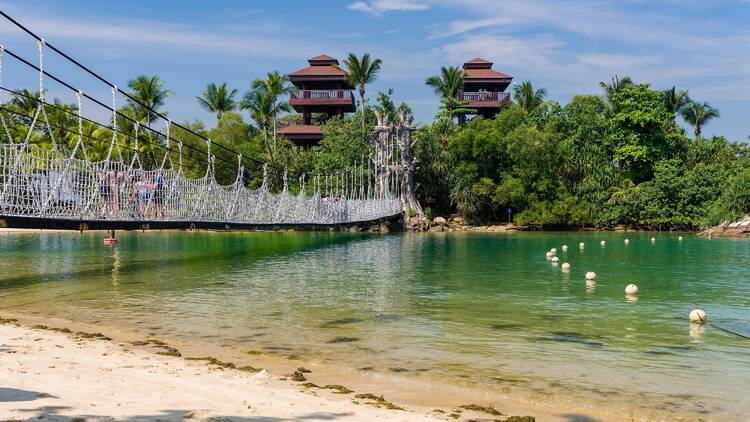 Catch a tan at Palawan Beach