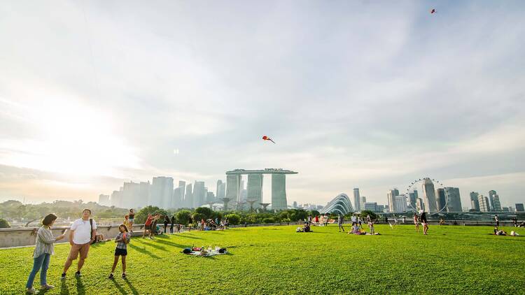 Go for a classic picnic date at one of Singapore’s parks