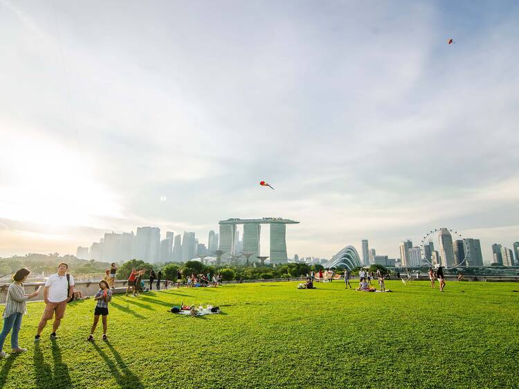 Go for a classic picnic date at one of Singapore’s parks