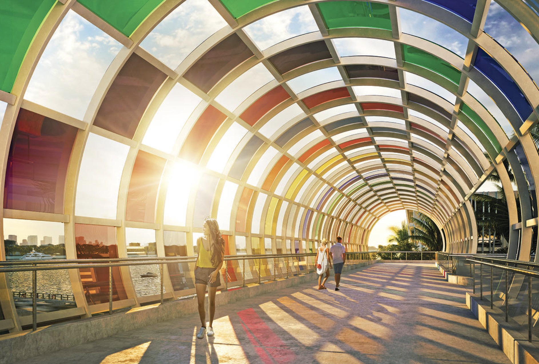 New bridge in South Beach