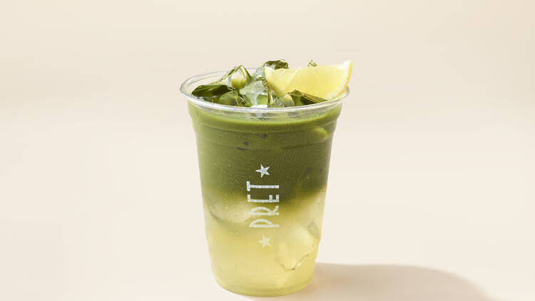 Pret A Manger matcha drinks