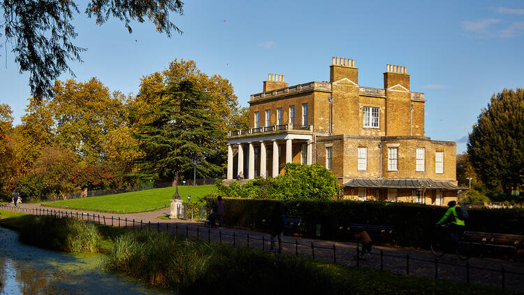 Clissold House at Clissold Park, Stoke Newington