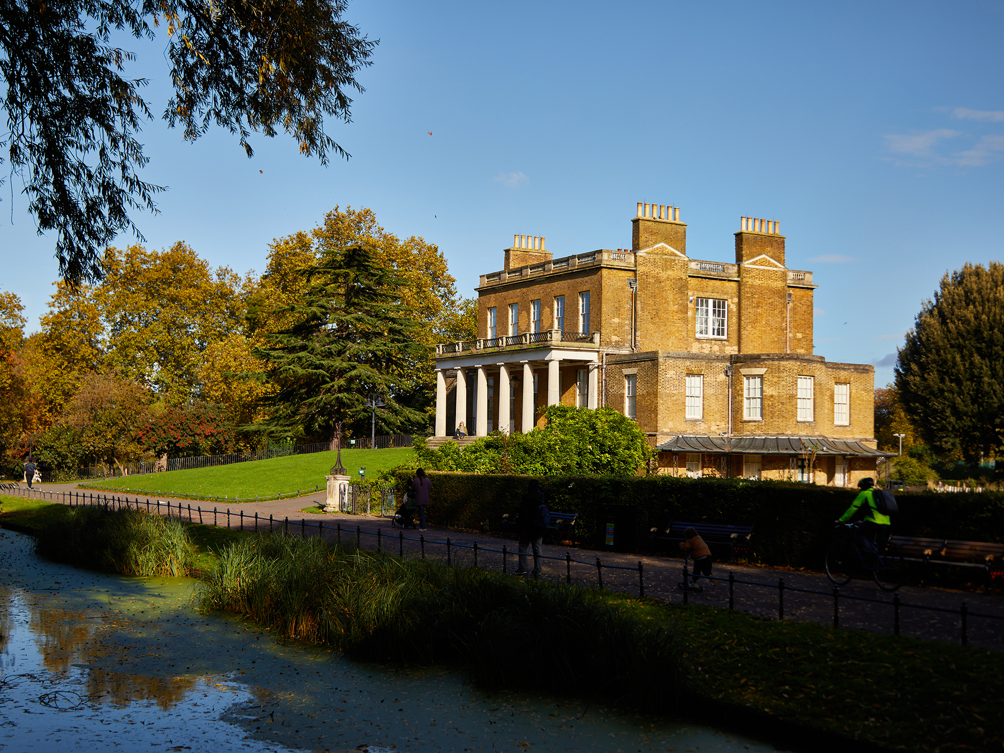 Clissold House at Clissold Park, Stoke Newington