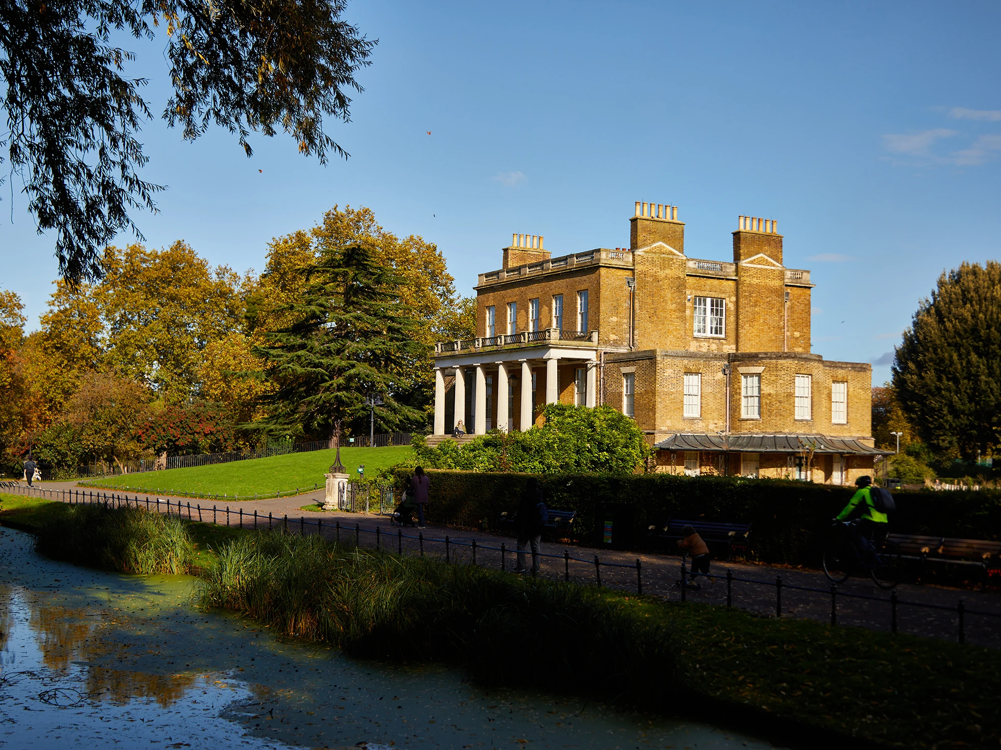 Clissold House at Clissold Park, Stoke Newington