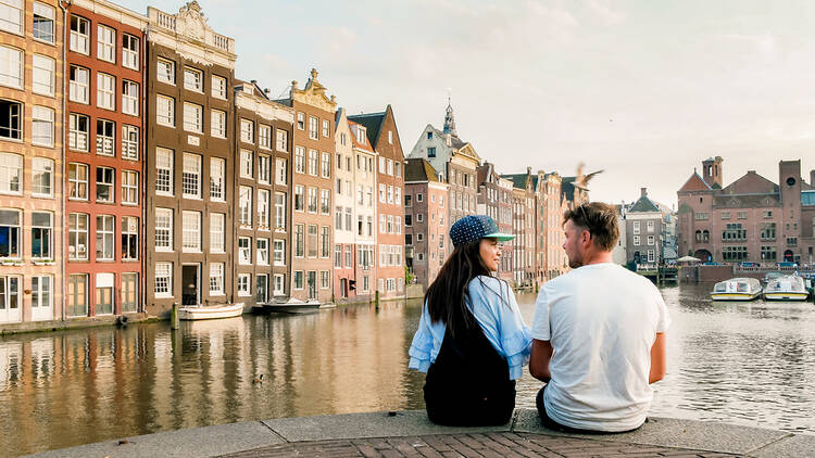 Couple in Amsterdam