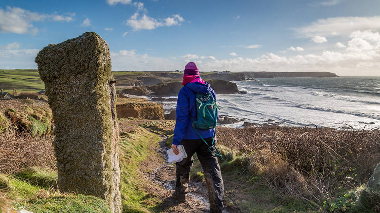 Gunwalloe in Cornwall, England