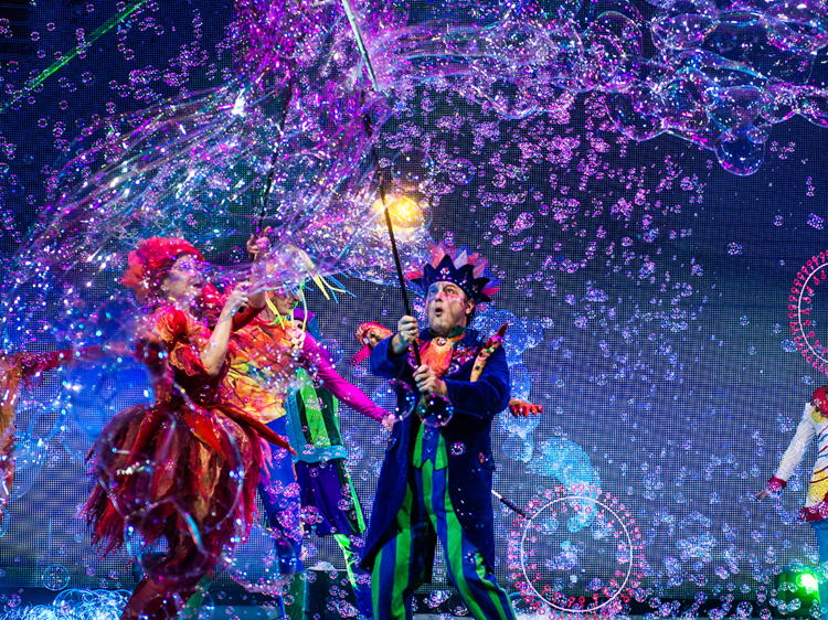 Underwater Bubble Show en CDMX 