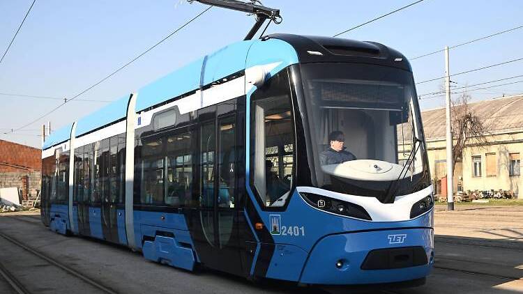 New Zagreb trams