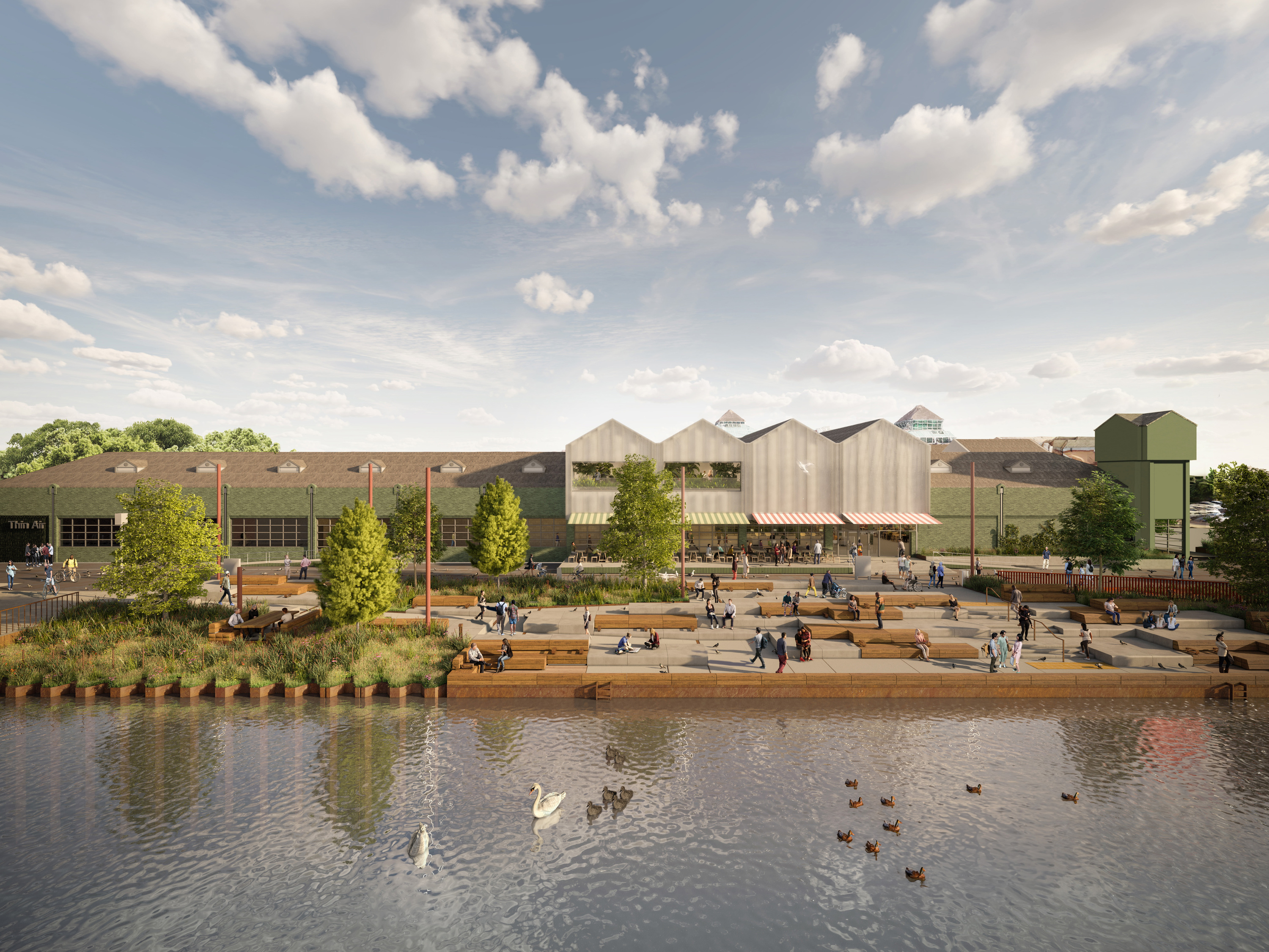 Canada Water is getting a jazzy new food hall and music venue