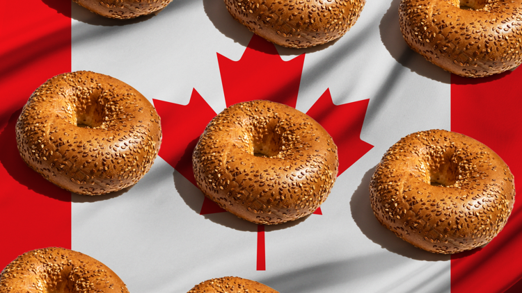 Goûtez un bagel canadien face aux tarifs douaniers américains imminents